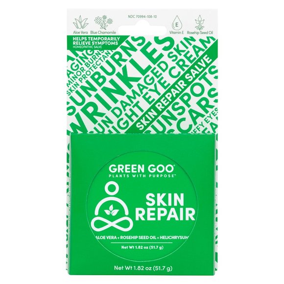 GREEN GOO SKIN REPAIR HEALING SALVE MADE WITH ALOE VERA 1.82 oz - Picture 1 of 2